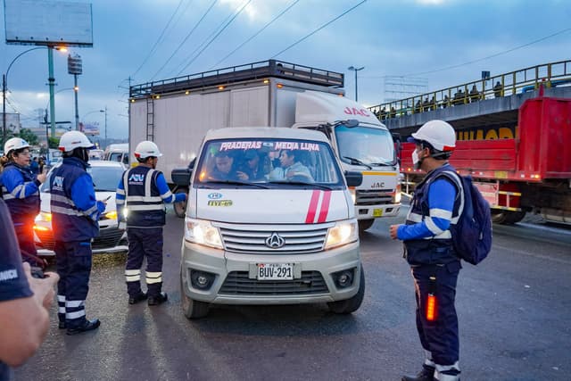 MTC establece reducción excepcional del 90 % en multas de tránsito del transporte público y privado